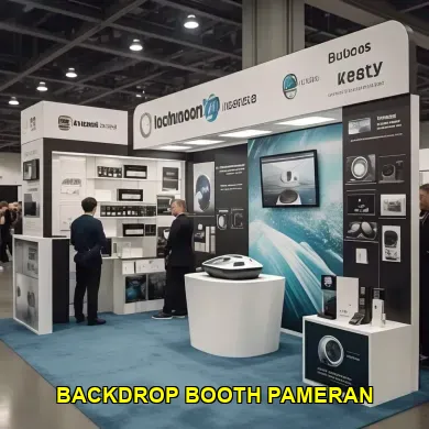 backdrop booth pameran